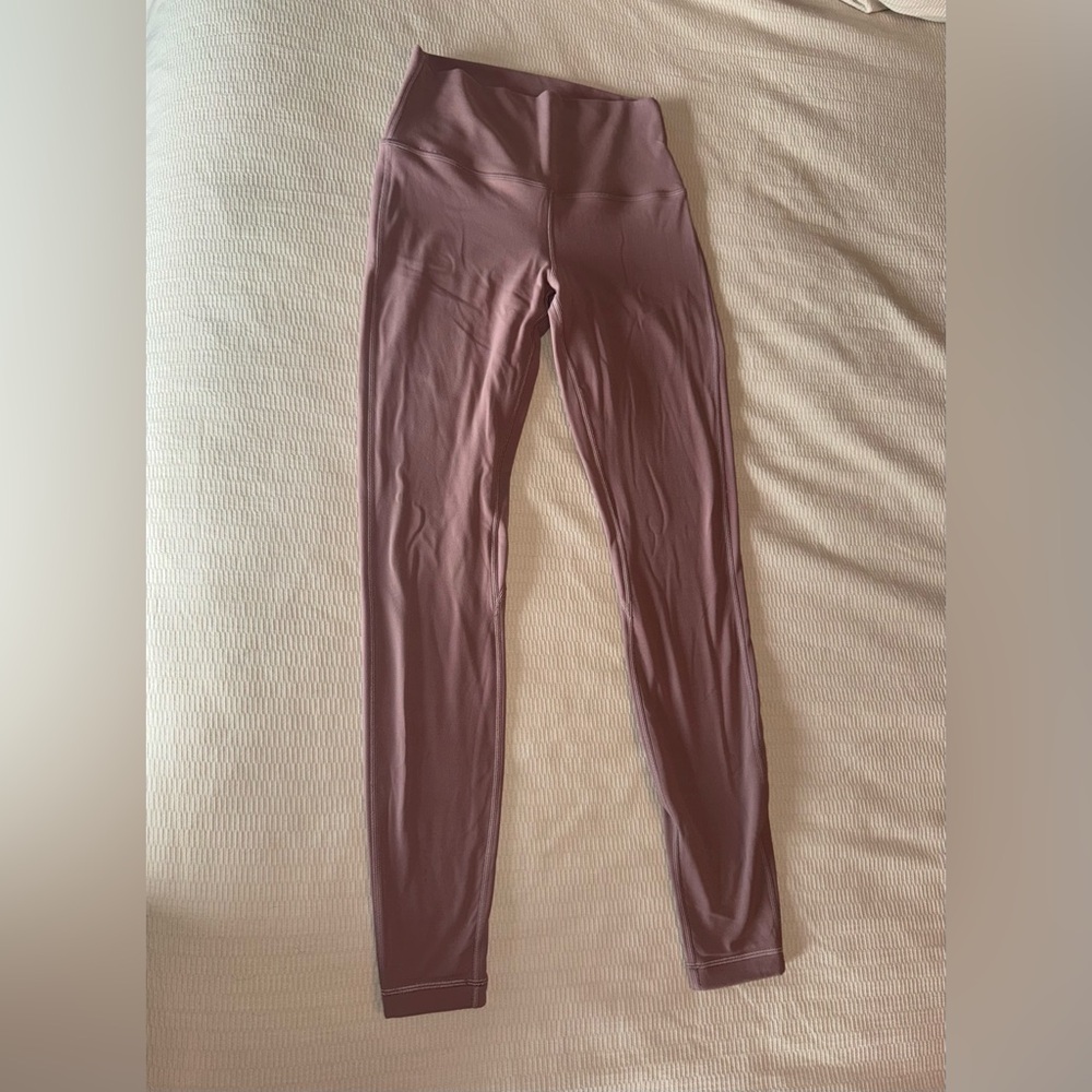 Women’s Lululemon Leggings Size 6 (Small) Dusty Rose